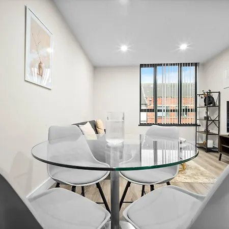 Nuvo - New Luxury Apartment - City Centre - 2 Bedrooms - Wifi - Netflix - Jewellery Quarter 9Ah Birmingham Exterior photo