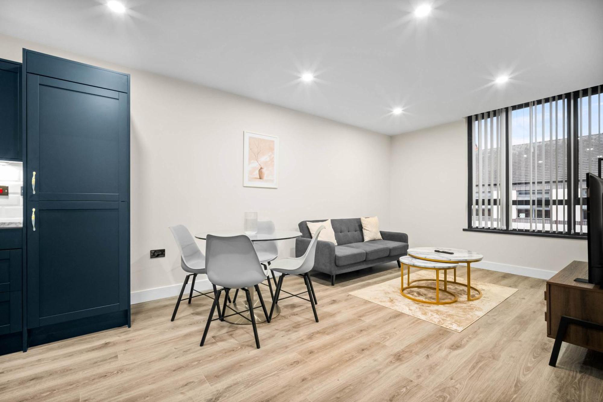 Nuvo - New Luxury - Centre - 2 Bedrooms - Wifi - Netflix - Jewellery Quarter 9ah *