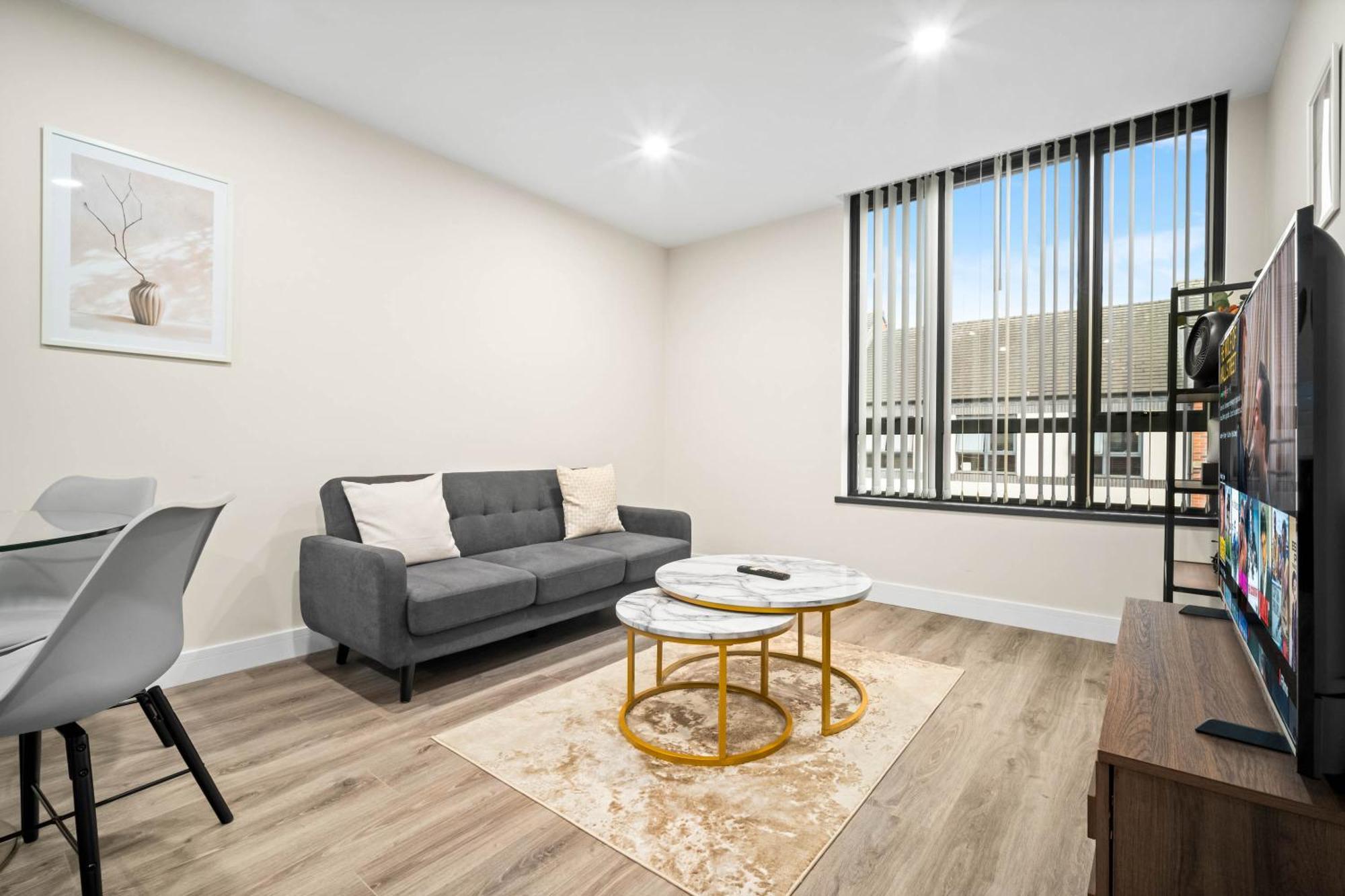 Nuvo - New Luxury - Centre - 2 Bedrooms - Wifi - Netflix - Jewellery Quarter 9ah * Birmingham